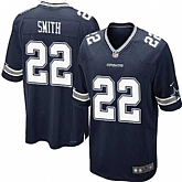 Nike Men & Women & Youth Cowboys #22 Emmitt Smith Navy Blue Team Color Game Jersey,baseball caps,new era cap wholesale,wholesale hats